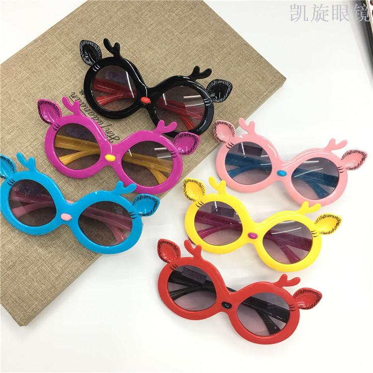 Children&#039;s sunglasses new uv protection sunglasses for children baby cute toy glasses frame