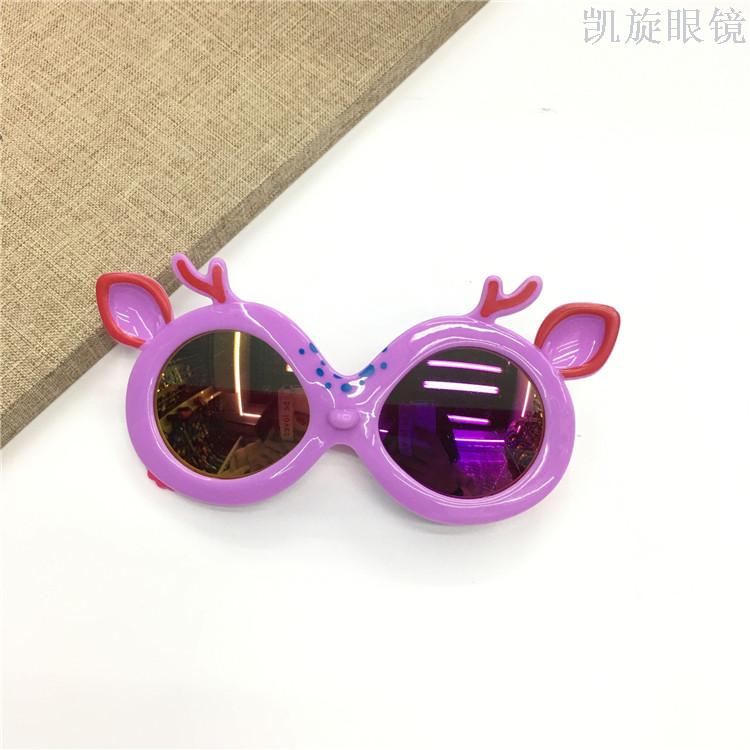 Children&#039;s sunglasses new anti-uv sunglasses for children fashionable men and women glasses baby cute toy glasses frame