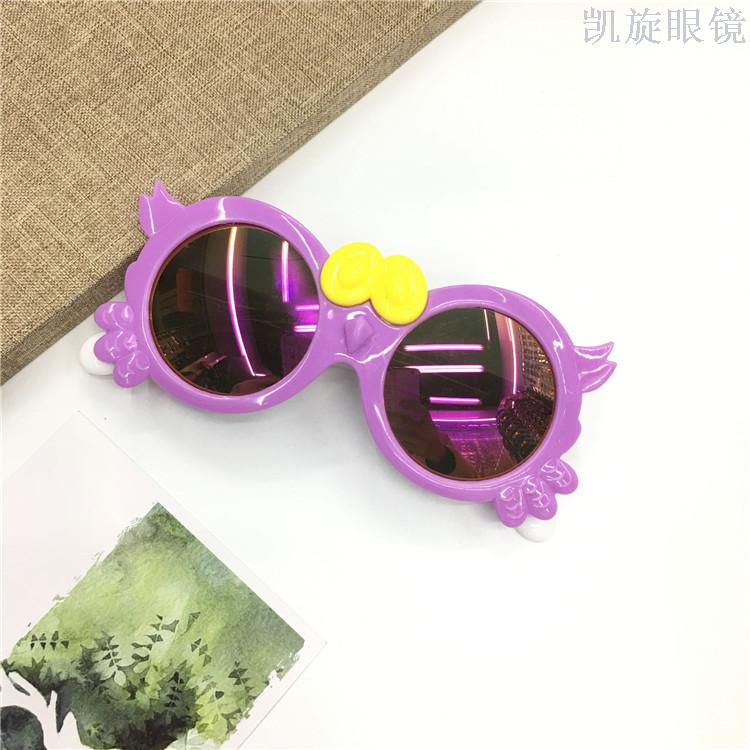 Children&#039;s sunglasses new anti-uv sunglasses for children fashionable men and women glasses baby cute toy glasses frame