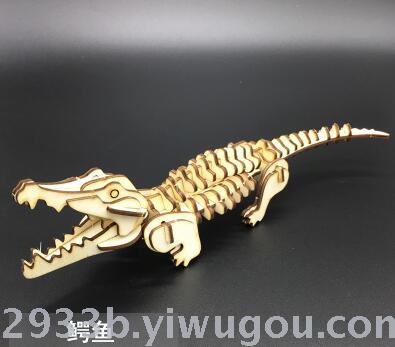 Small 2 board solid jigsaw laser production puzzle car model