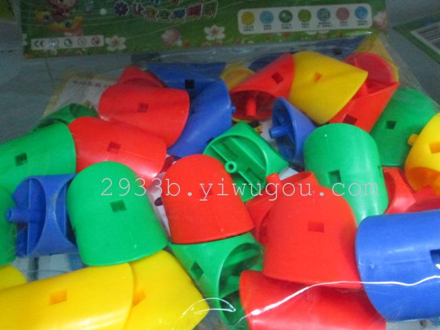 Plastic building block toys guns spell insert building blocks children's jigsaw puzzles Plastic building block toys guns spell insert building blocks children's jigsaw puzzles