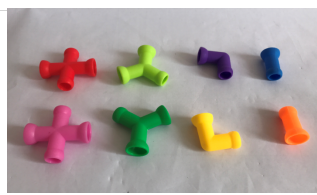 Plastic building block toys enlightenment spell insert building blocks children's jigsaw puzzles Plastic building block toys enlightenment spell insert building blocks children's jigsaw puzzles