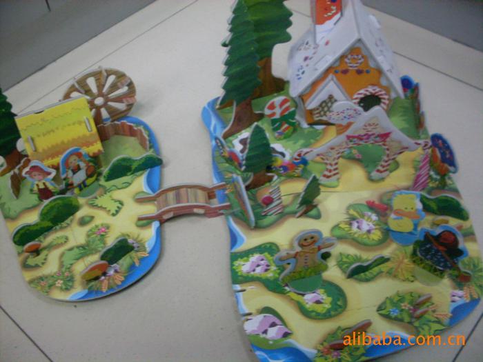 Big 8 bubble template three-dimensional puzzle 3D jigsaw XY609 Cinderella pattern Big 8 bubble template three-dimensional puzzle 3D jigsaw XY609 Cinderella pattern