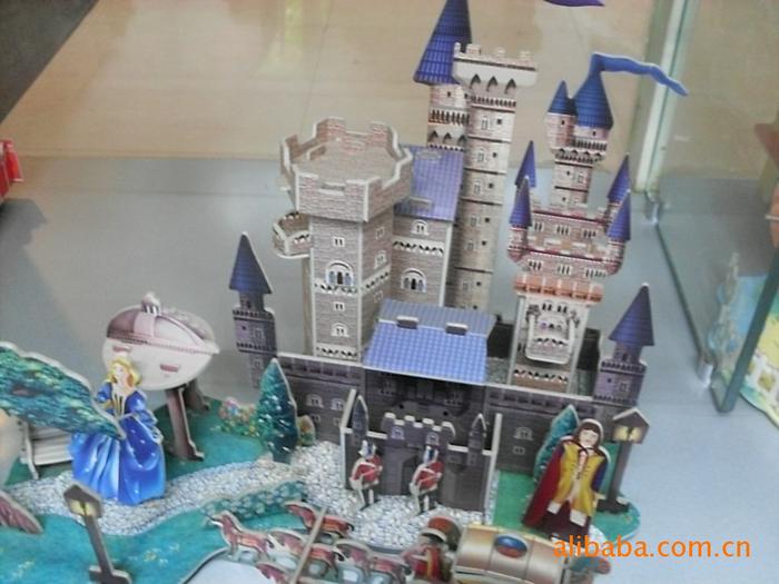Big 8 bubble template three-dimensional puzzle 3D jigsaw XY609 Cinderella pattern Big 8 bubble template three-dimensional puzzle 3D jigsaw XY609 Cinderella pattern