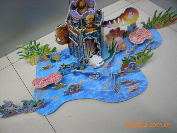 Big 8 bubble template three-dimensional puzzle 3D jigsaw XY626 pattern Big 8 bubble template three-dimensional puzzle 3D jigsaw XY626 pattern
