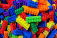 Plastic building block toys treasure high spell insert building blocks children's jigsaw puzzles Plastic building block toys treasure high spell insert building blocks children's jigsaw puzzles