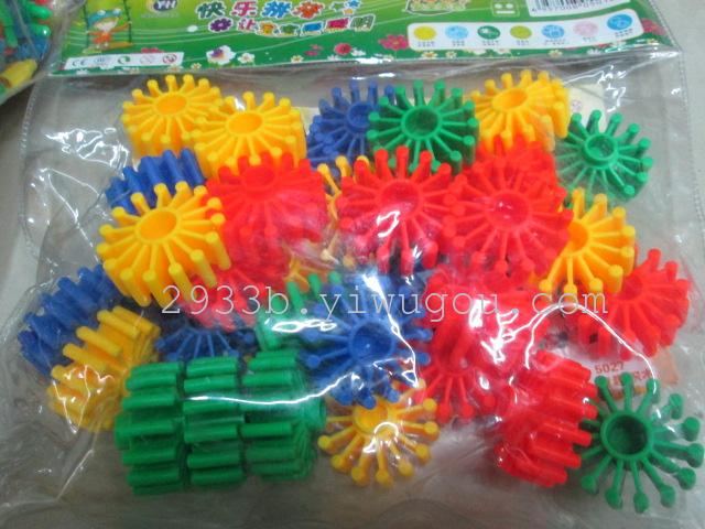 Plastic toy building blocks spell Rotary transformer insert building blocks children's jigsaw puzzles Plastic toy building blocks spell Rotary transformer insert building blocks children's jigsaw puzzles