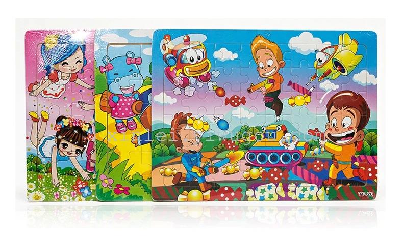 Wooden toys educational toy Queen cartoon jigsaw