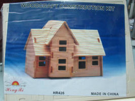 Wooden puzzle 3D jigsaw make-up model house 426 Wooden puzzle 3D jigsaw make-up model house 426