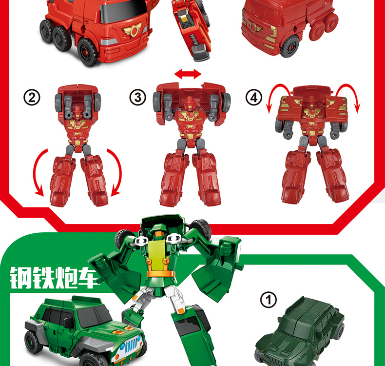 New 5-in-1 Diamond Robot Train Fit Deformation Robot Autobots Boy Children Model Toy New 5-in-1 Diamond Robot Train Fit Deformation Robot Autobots Boy Children Model Toy