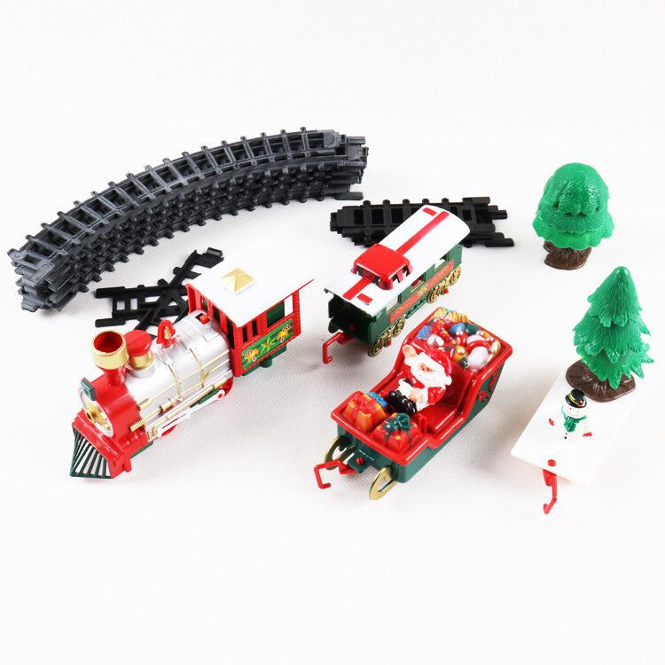 Cross-Border Direct Supply Christmas Electric Rail Car Train Toy Children&#039;s Electric Automobile Toy Foreign Trade