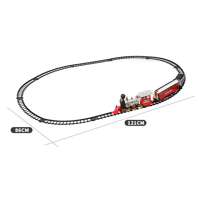 Cross-Border Amazon Supply Christmas Toys Electric Track Train Train Toy Cross-Border Amazon Supply Christmas Toys Electric Track Train Train Toy
