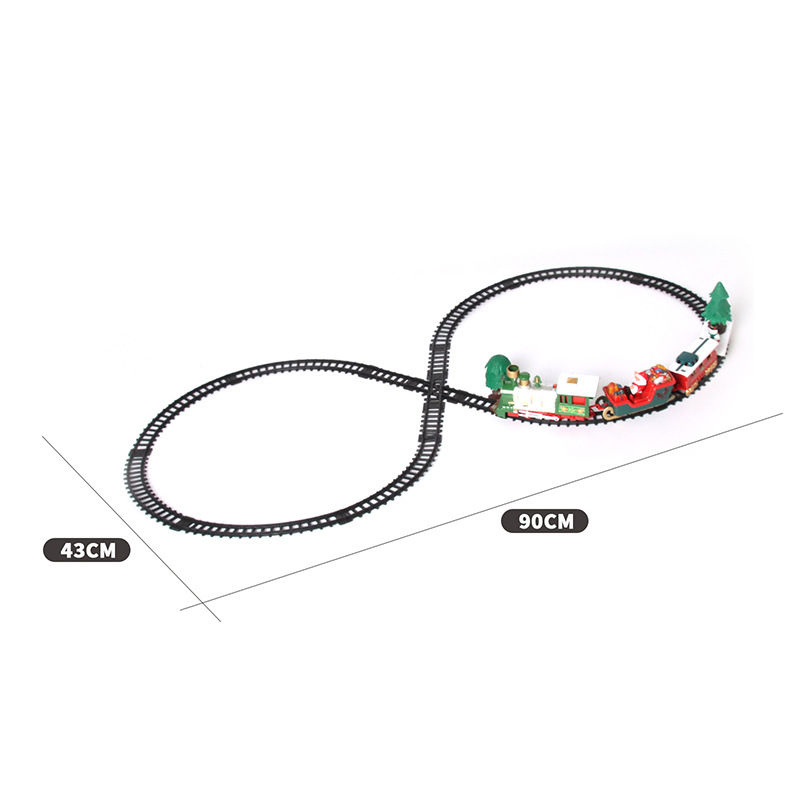 Cross-Border Amazon Supply Christmas Toys Electric Track Train Train Toy Cross-Border Amazon Supply Christmas Toys Electric Track Train Train Toy