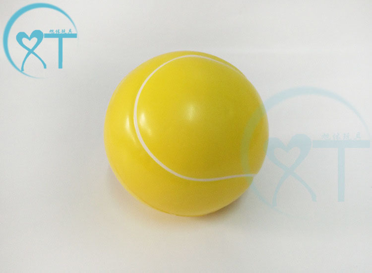 Bouncy Ball  Decompress 63Mmpu Ball Decompression Football Tennis Vent Pu Ball Foam Sponge Pressure Basketball Toy