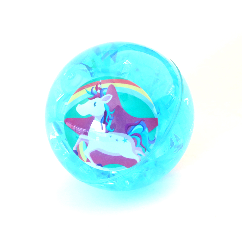 Bouncy ball bouncy ball colorful bouncy ball glitter toy unicorn multicolored