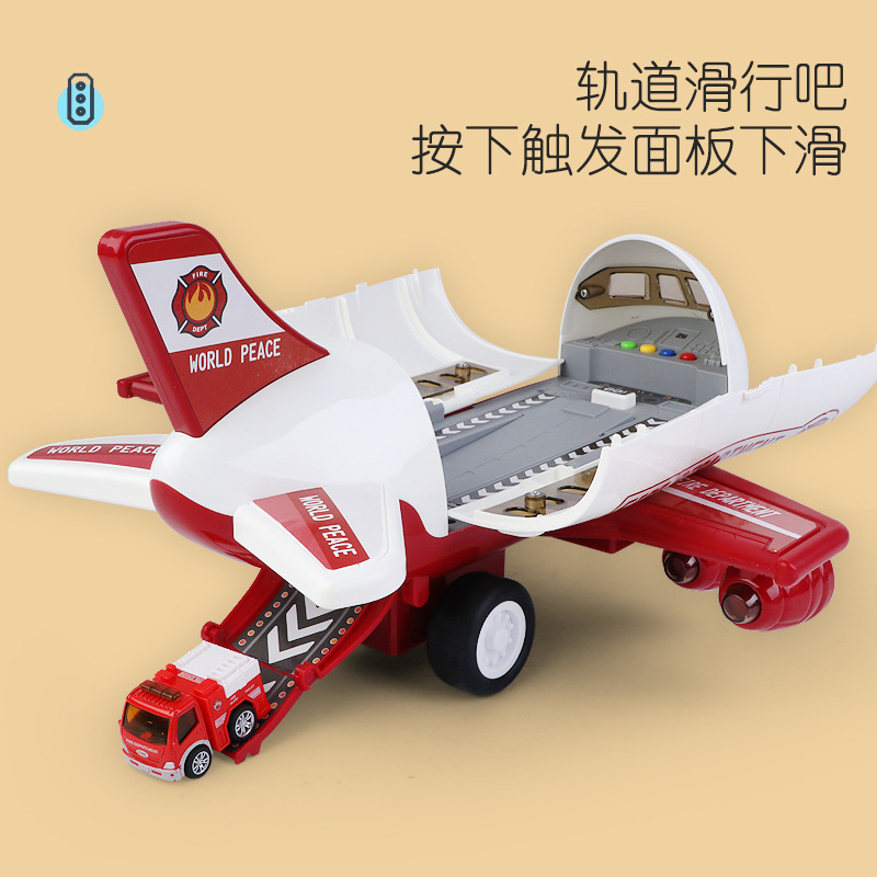 Large Aircraft Toys Children Inertial Vehicle Model Storage Plane Toy