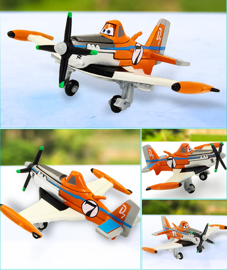 A toy model of A child's fighter plane, Captain Dusty 7, Captain 5 and 11, is A gift