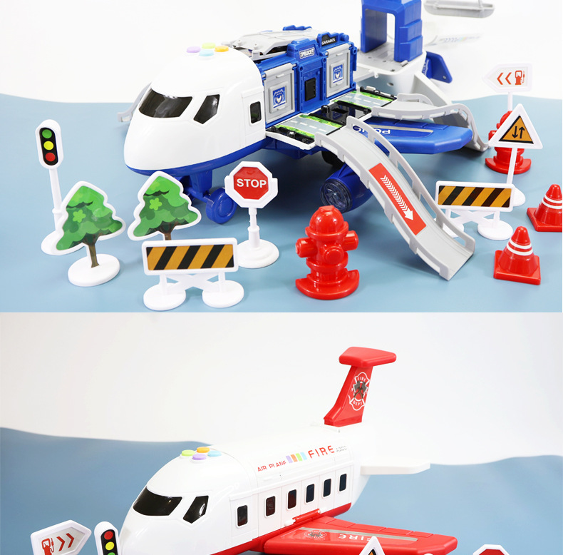 New Deformation Storage Scene Large Plane Children's Toy Intelligence Development Boys Engineering car New Deformation Storage Scene Large Plane Children's Toy Intelligence Development Boys Engineering car