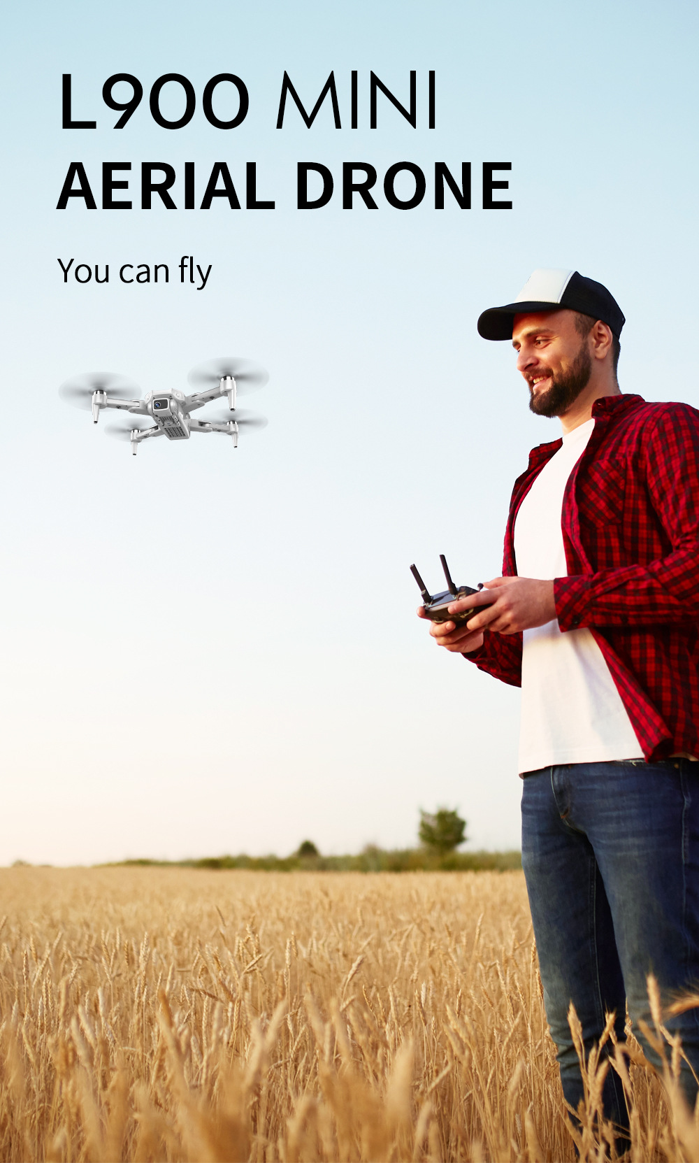 L900pro Brushless GPS Folding UAV 4K HD Aerial Photography Four-Axis Aircraft 5G Long Plane Toy