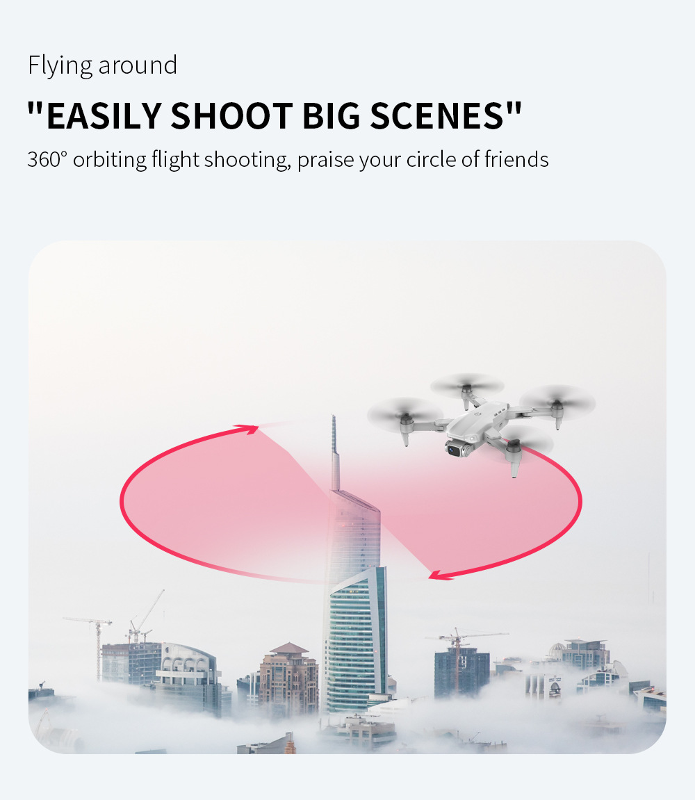 L900pro Brushless GPS Folding UAV 4K HD Aerial Photography Four-Axis Aircraft 5G Long Plane Toy