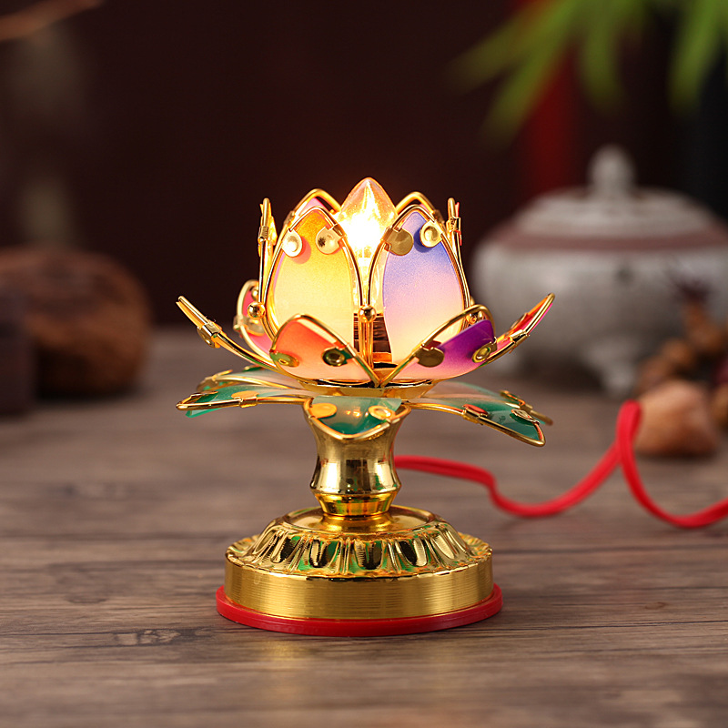 Special Offer Buddhist Supplies Buddha Lamp Buddha Lamp First Product Lotus Lamp Colorful Picture Lotus Lantern Special Offer Buddhist Supplies Buddha Lamp Buddha Lamp First Product Lotus Lamp Colorful Picture Lotus Lantern