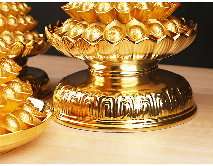 Gold Ingot Buddhist Taoist Supplies Lotus Lamp Candle Buddha Buddha Lotus Candle Butter Lotus Lantern Gold Ingot Buddhist Taoist Supplies Lotus Lamp Candle Buddha Buddha Lotus Candle Butter Lotus Lantern