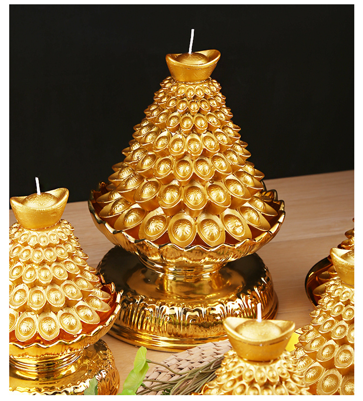 Gold Ingot Buddhist Taoist Supplies Lotus Lamp Candle Buddha Buddha Lotus Candle Butter Lotus Lantern Gold Ingot Buddhist Taoist Supplies Lotus Lamp Candle Buddha Buddha Lotus Candle Butter Lotus Lantern