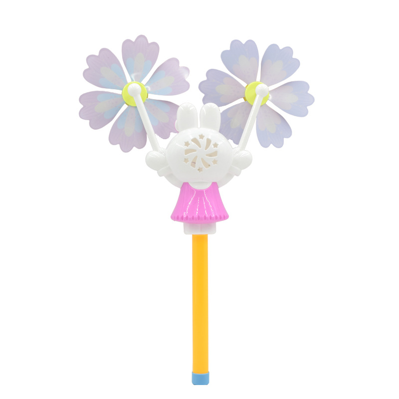 Windmill Children's Toy Rabbit Cartoon Windmill Beach Night Market Stall Supply Kindergarten Prizes Scenic Spot Windmill Children's Toy Rabbit Cartoon Windmill Beach Night Market Stall Supply Kindergarten Prizes Scenic Spot