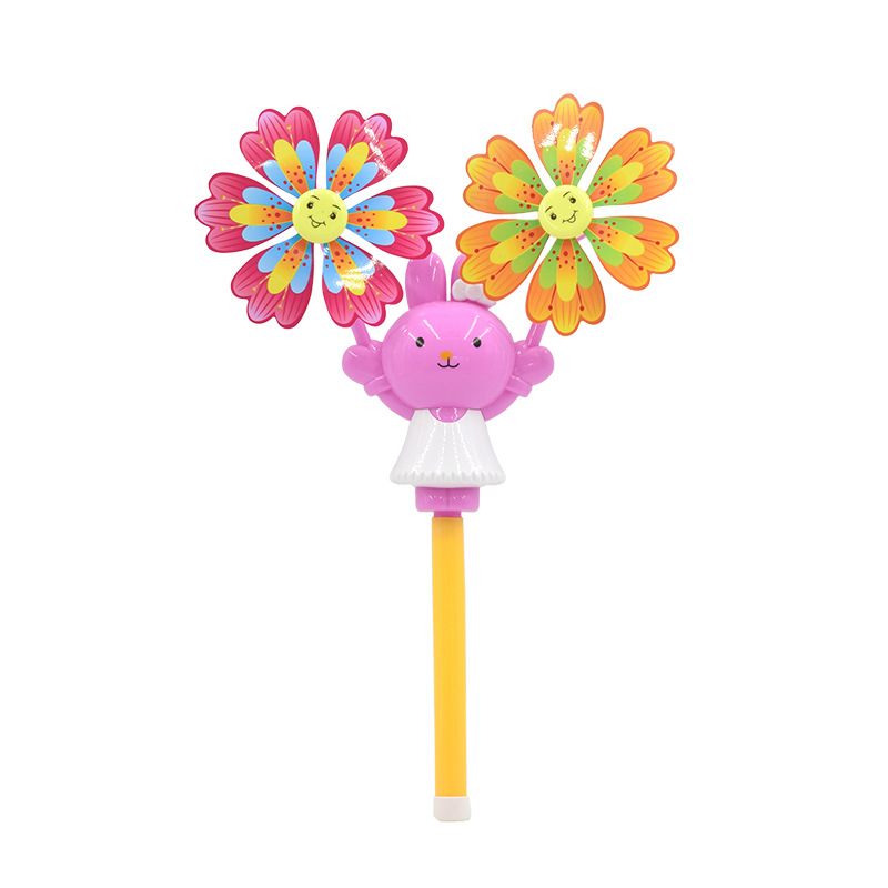 Windmill Children's Toy Rabbit Cartoon Windmill Beach Night Market Stall Supply Kindergarten Prizes Scenic Spot Windmill Children's Toy Rabbit Cartoon Windmill Beach Night Market Stall Supply Kindergarten Prizes Scenic Spot