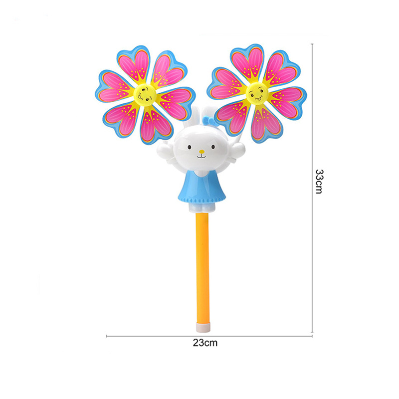 Windmill Children's Toy Rabbit Cartoon Windmill Beach Night Market Stall Supply Kindergarten Prizes Scenic Spot Windmill Children's Toy Rabbit Cartoon Windmill Beach Night Market Stall Supply Kindergarten Prizes Scenic Spot