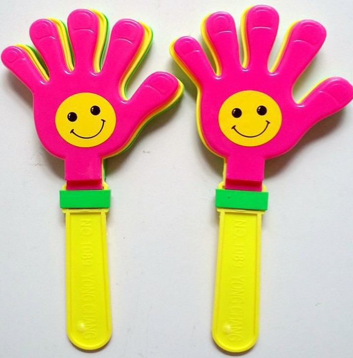 28cm Large Size Clap Trap Clapping Device Plastic Toy Applauding Bats Clapping Hand Palm Shooting New Material Clapping Device Palm Customization