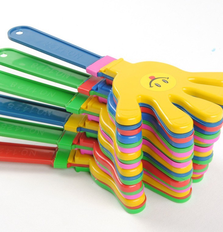 28cm Large Size Clap Trap Clapping Device Plastic Toy Applauding Bats Clapping Hand Palm Shooting New Material Clapping Device Palm Customization 28cm Large Size Clap Trap Clapping Device Plastic Toy Applauding Bats Clapping Hand Palm Shooting New Material Clapping Device Palm Customization