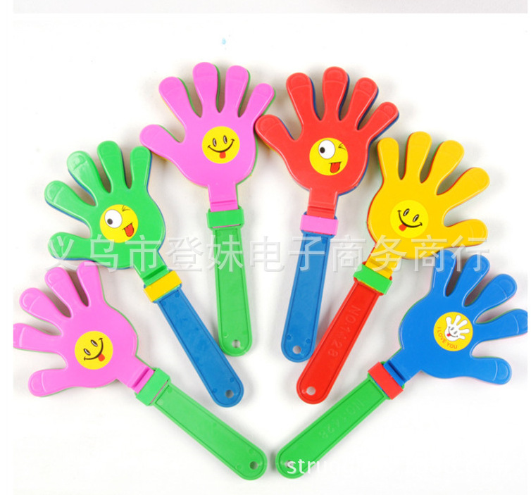 28cm Large Size Clap Trap Clapping Device Plastic Toy Applauding Bats Clapping Hand Palm Shooting New Material Clapping Device Palm Customization 28cm Large Size Clap Trap Clapping Device Plastic Toy Applauding Bats Clapping Hand Palm Shooting New Material Clapping Device Palm Customization