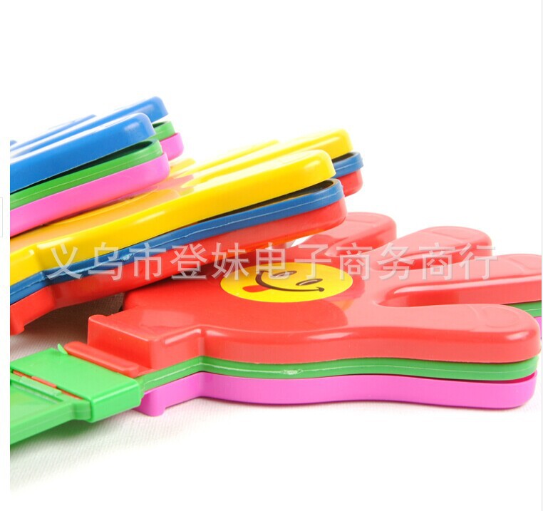 28cm Large Size Clap Trap Clapping Device Plastic Toy Applauding Bats Clapping Hand Palm Shooting New Material Clapping Device Palm Customization 28cm Large Size Clap Trap Clapping Device Plastic Toy Applauding Bats Clapping Hand Palm Shooting New Material Clapping Device Palm Customization