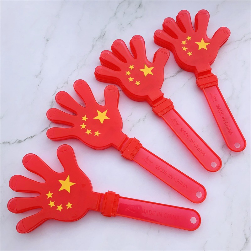 28cm Large Size Clap Trap Clapping Device Plastic Toy Applauding Bats Clapping Hand Palm Shooting New Material Clapping Device Palm Customization 28cm Large Size Clap Trap Clapping Device Plastic Toy Applauding Bats Clapping Hand Palm Shooting New Material Clapping Device Palm Customization