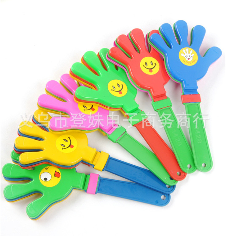28cm Large Size Clap Trap Clapping Device Plastic Toy Applauding Bats Clapping Hand Palm Shooting New Material Clapping Device Palm Customization 28cm Large Size Clap Trap Clapping Device Plastic Toy Applauding Bats Clapping Hand Palm Shooting New Material Clapping Device Palm Customization