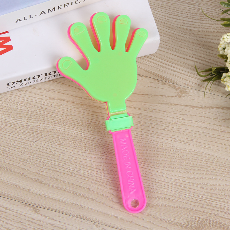 Concert cheering props clap hand environmental protection 19cm new materials for children, plastic customization Concert cheering props clap hand environmental protection 19cm new materials for children, plastic customization