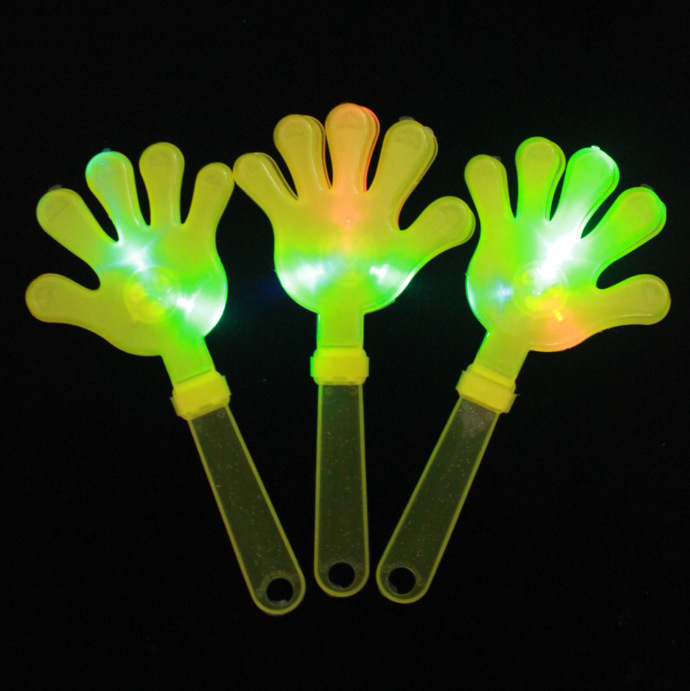 28cm Large Luminous Clap Trap Clapping Device Plastic Toy Clapping Clapping Hand Palm Clapping Flag Clapping Hand Clap 28cm Large Luminous Clap Trap Clapping Device Plastic Toy Clapping Clapping Hand Palm Clapping Flag Clapping Hand Clap