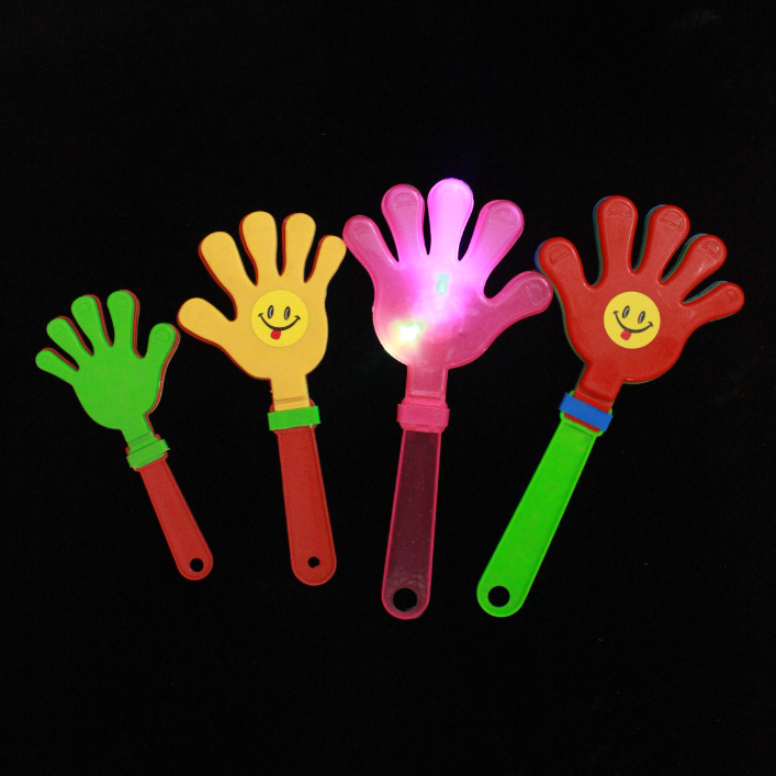 28cm Large Luminous Clap Trap Clapping Device Plastic Toy Clapping Clapping Hand Palm Clapping Flag Clapping Hand Clap 28cm Large Luminous Clap Trap Clapping Device Plastic Toy Clapping Clapping Hand Palm Clapping Flag Clapping Hand Clap
