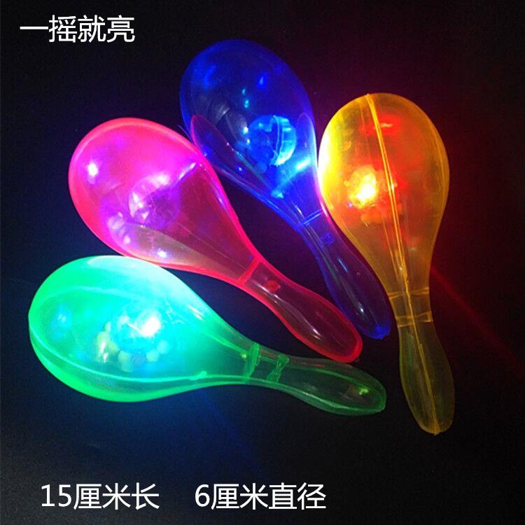 Annual Meeting Activities Light Clapping Device Flash Sand Hammer Party Applause Small Hand-Shape Hand Clap