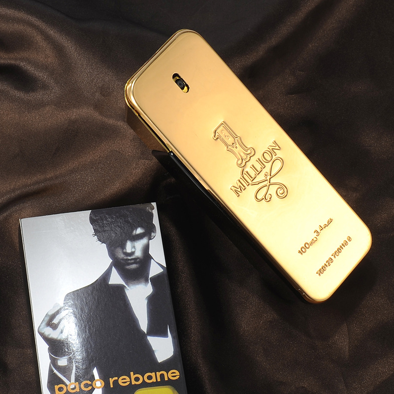 Cross-Border Perfume Million Gold Brick Men &#039;S Perfume Lasting Fragrance Tree Fragrance 100ml One Piece Dropshipping