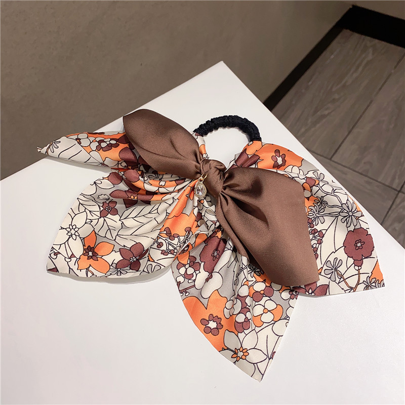 Style Bowknot Hair Ring Bohemian Ethnic Style Large Intestine Ring Water Drop Brick Rubber Band Ribbon Headdress Hairtie Style Bowknot Hair Ring Bohemian Ethnic Style Large Intestine Ring Water Drop Brick Rubber Band Ribbon Headdress Hairtie