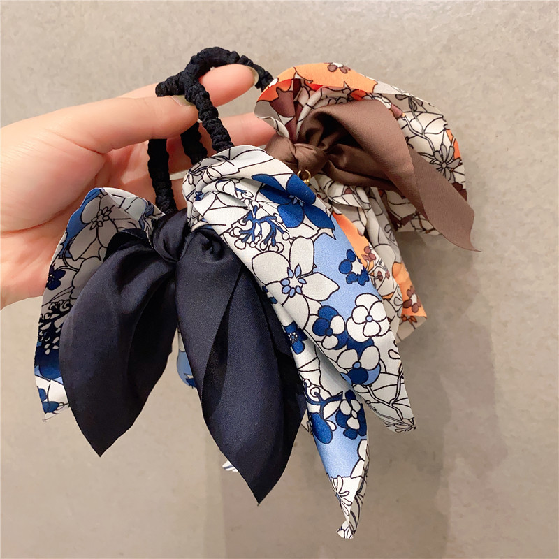 Style Bowknot Hair Ring Bohemian Ethnic Style Large Intestine Ring Water Drop Brick Rubber Band Ribbon Headdress Hairtie Style Bowknot Hair Ring Bohemian Ethnic Style Large Intestine Ring Water Drop Brick Rubber Band Ribbon Headdress Hairtie