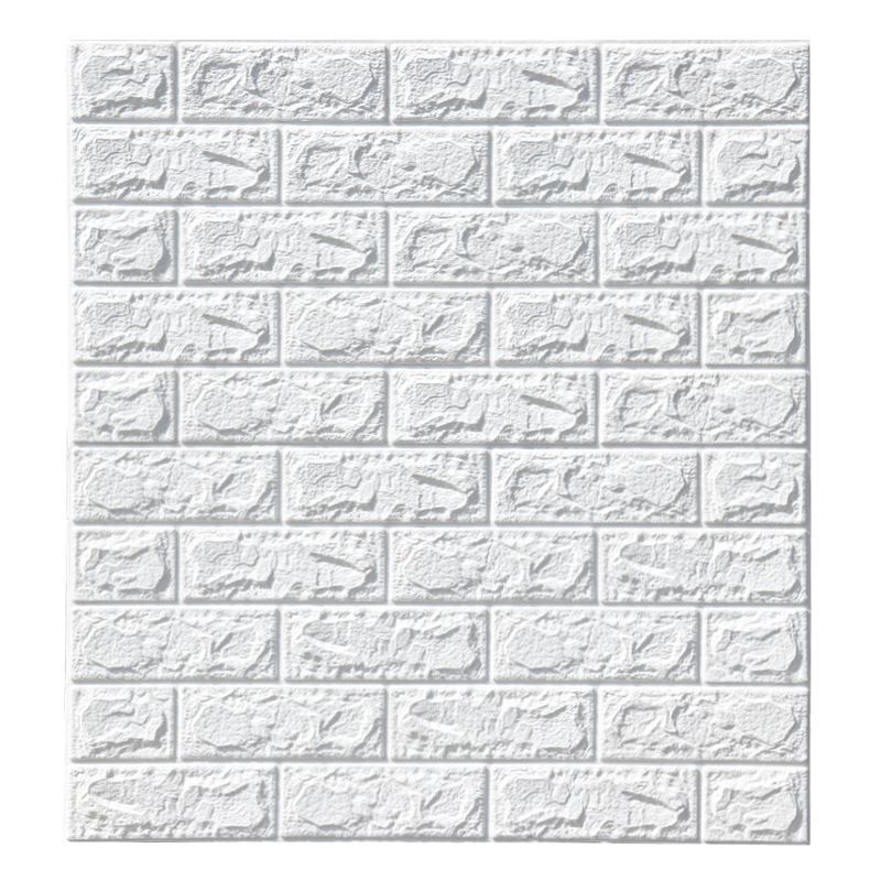 3D Wall Sticker Wallpaper AntiCollision SelfAdhesive Wallpaper Foam Brick Pattern Waterproof Wall Hangings Wallpaper
