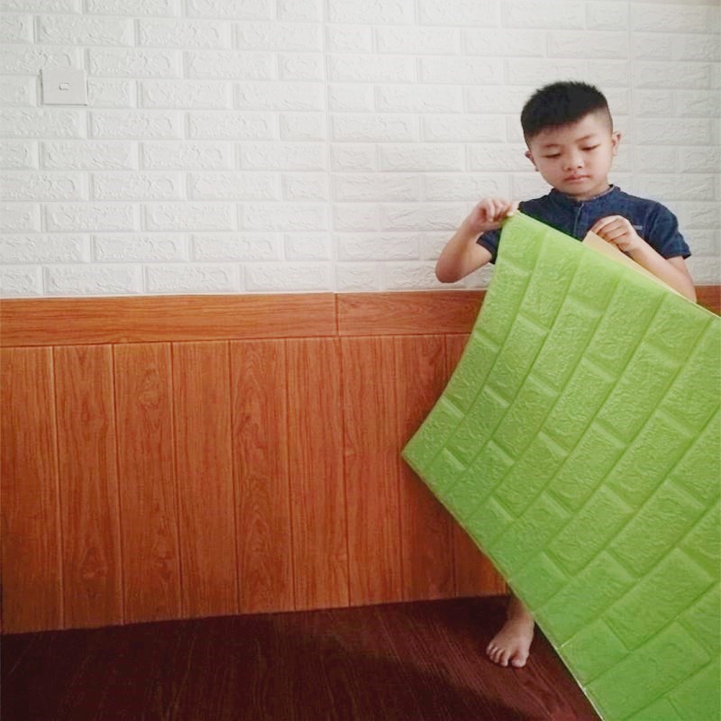 New Style Brick Pattern 3D Three-dimensional Wall Sticker Kindergarten XPe Foam Anti-Collision Self-Adhesive Wainscot New Style Brick Pattern 3D Three-dimensional Wall Sticker Kindergarten XPe Foam Anti-Collision Self-Adhesive Wainscot