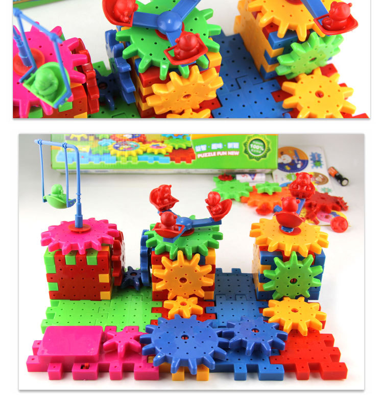 Send Instructions Variety Electric Toy Building Blocks 81 Gear Snowflake Building Toy Block Send Instructions Variety Electric Toy Building Blocks 81 Gear Snowflake Building Toy Block