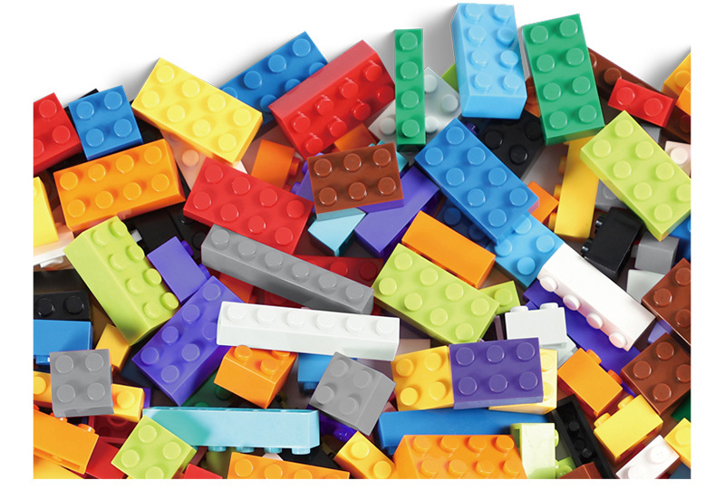Children's Assembled Toys Early Childhood Education Bulk Building Blocks Compatible with Lego Toy Block Snowflake Brick
