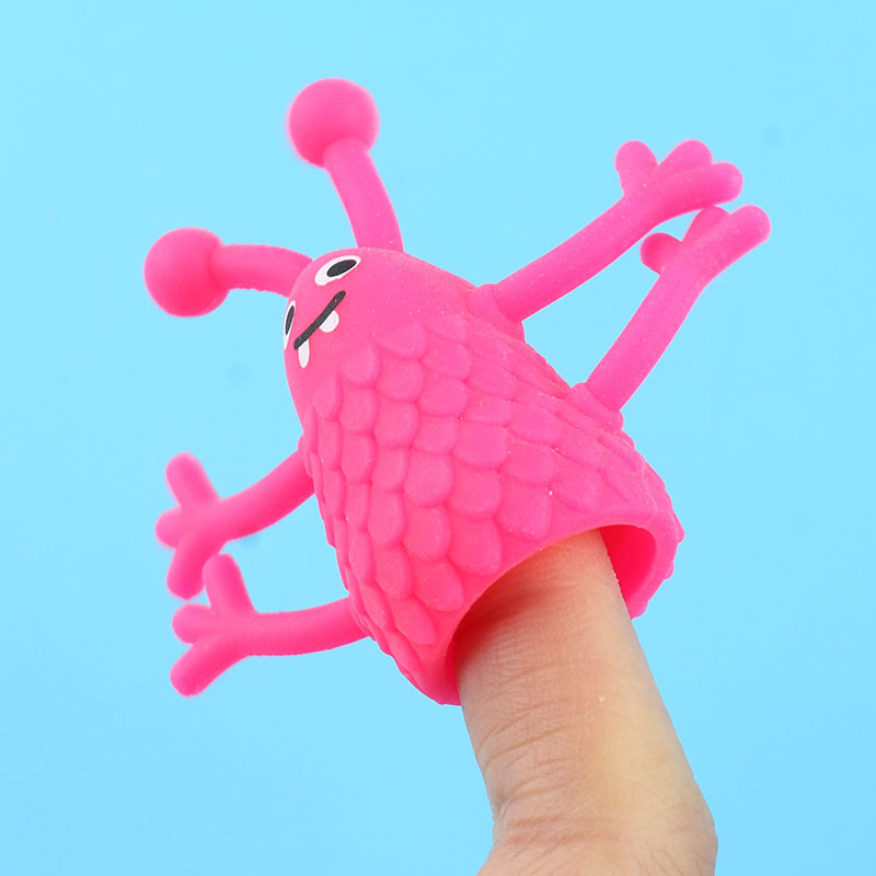 Halloween Trick and Joke Mixed Mini Finger Puppets TPR Soft Rubber Monster Story prank Toy Halloween Trick and Joke Mixed Mini Finger Puppets TPR Soft Rubber Monster Story prank Toy