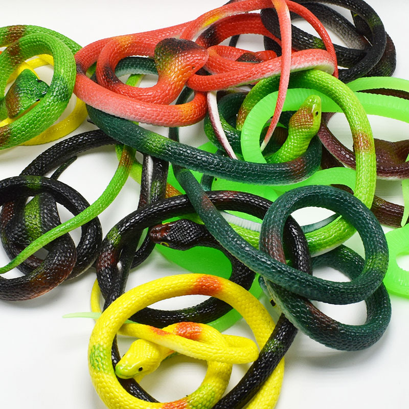 prank Toy Soft Rubber Simulation Snake Toy Cobra Fake Snake Spider Scorpion Toy Prank Scary Whole Person Toy