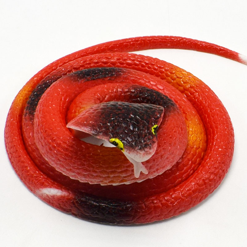 prank Toy Soft Rubber Simulation Snake Toy Cobra Fake Snake Spider Scorpion Toy Prank Scary Whole Person Toy
